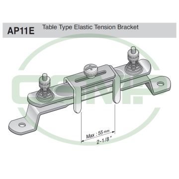 S286 = AP11E T/TYPE ELASTIC TENSION BRACKET