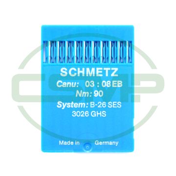 B26SES SIZE 90 PACK OF 10 NEEDLES SCHMETZ B26SES SIZE 90 PACK OF 10 NEEDLES SCHMETZ