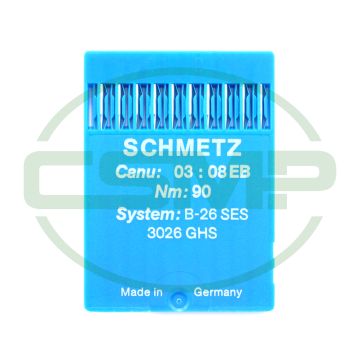 B26SES SIZE 90 PACK OF 10 NEEDLES SCHMETZ