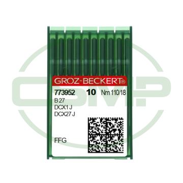 B27FFG (SES) SIZE 110 GROZ BECKERT PACK OF 10 NEEDLES B27FFG (SES) SIZE 110 GROZ BECKERT PACK OF 10 NEEDLES