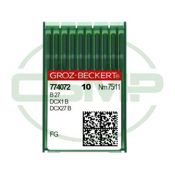 B27FG (SUK) SIZE 75 GROZ BECKERT PACK OF 10 NEEDLES