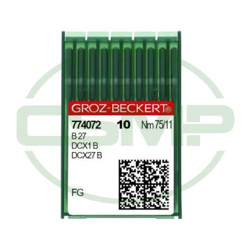 B27FG (SUK) SIZE 75 GROZ BECKERT PACK OF 10 NEEDLES