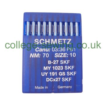 B27 SKF SIZE 70 PACK OF 10 NEEDLES SCHMETZ