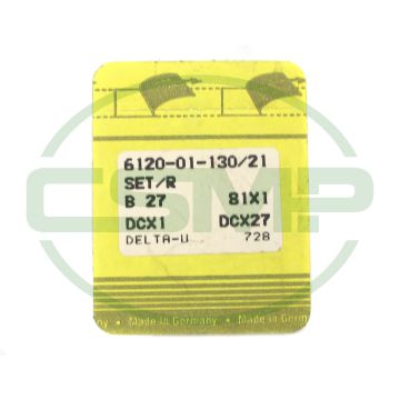 B27 SIZE 130 PACK OF 10 NEEDLES SINGER DISCONTINUED B27 SIZE 130 PACK OF 10 NEEDLES SINGER DISCONTINUED