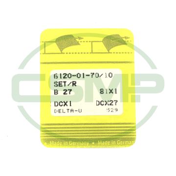 B27 SIZE 70 PACK OF 10 NEEDLES SINGER DISCONTINUED