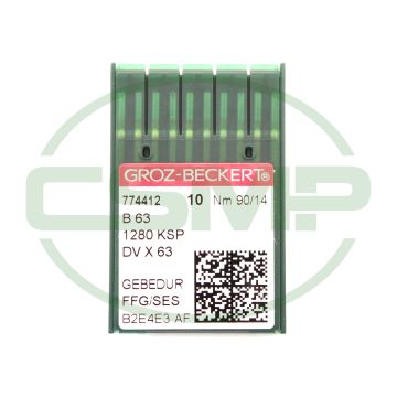 B63 FFG GEBEDUR SIZE 90 GROZ BECKERT PACK OF 10 NEEDLES