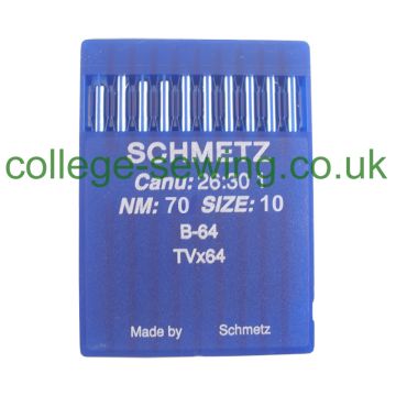 B64 SIZE 70 PACK OF 10 NEEDLES SCHMETZ