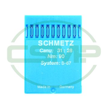 B67 SIZE 90 PACK OF 10 NEEDLES SCHMETZ DISCONTINUED B67 SIZE 90 PACK OF 10 NEEDLES SCHMETZ DISCONTINUED