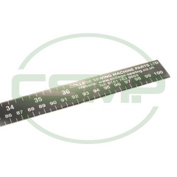 BPAR/1M/36 CSMP SELF ADHESIVE ANALOG METRE RULER