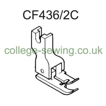 CF436/2C COMPENSATING ZIG ZAG BINDER FOOT - CLEARANCE PRICE CF436/2C COMPENSATING ZIG ZAG BINDER FOOT - CLEARANCE PRICE