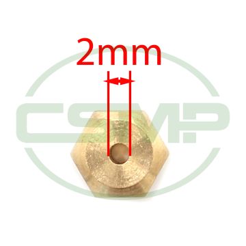 CFI2-37 2mm LOWER NEEDLE BUSHING DAYANG CFI-2 CLOTH DRILL