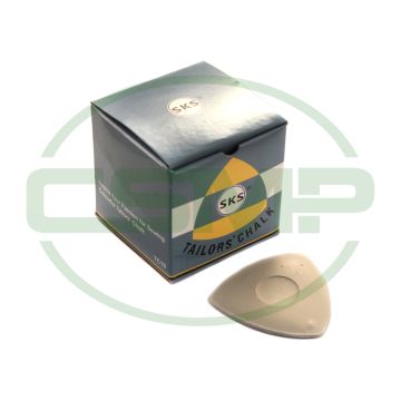 CH10W TRIANGULAR TAILORS CHALK 10PCS BOX WHITE COLOUR
