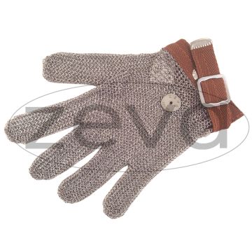 ZEVA 5 FINGER CHAINMAIL GLOVE BROWN PETITE