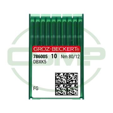 DBXK5 FG SUK SIZE 80 PACK OF 10 NEEDLES GROZ BECKERT DBXK5 FG SUK SIZE 80 PACK OF 10 NEEDLES GROZ BECKERT