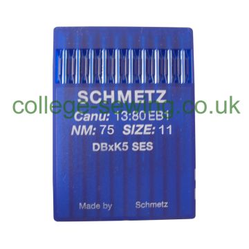 DBXK5SES SIZE 75 PACK OF 10 NEEDLES SCHMETZ