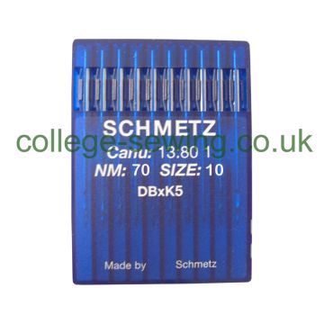 DBXK5 SIZE 70 PACK OF 10 NEEDLES SCHMETZ