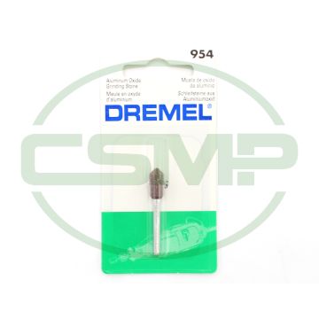 DR954 6.4MM ALUMINIUM OXIDE STONE DREMEL