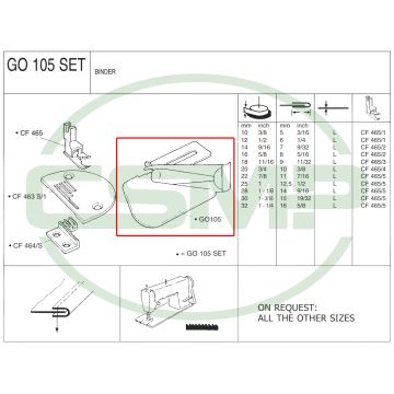 G0105X32L 32mm (L) BINDER - LIGHT