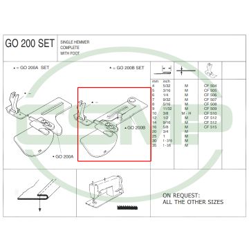 G0200BX7M 7mm (M) HEMMER - MEDIUM