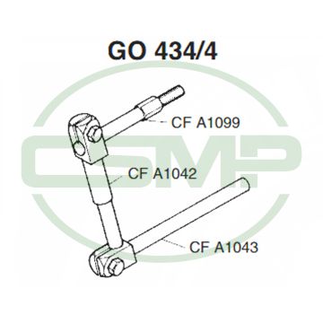 G0434/4 BRACKET FOR DURKOPP 4MA