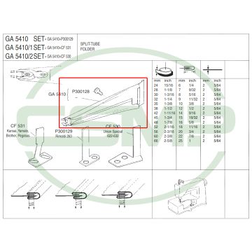 GA5410X48-16mm SPLIT TUBE FOLDER - CLEARANCE PRICE GA5410X48-16mm SPLIT TUBE FOLDER - CLEARANCE PRICE