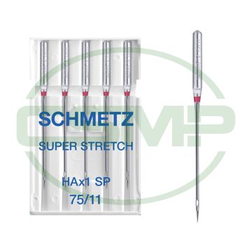 HAX1 SP SUPER STRETCH SIZE 75 PACK OF 5 NEEDLES