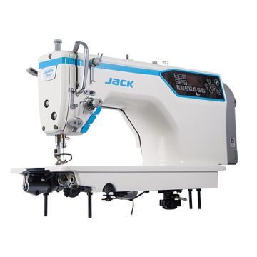 JACK A4F-DHQ HEAVY-WEIGHT COMPUTERISED LOCKSTITCH MACHINE WITH ELECTRONIC CONTROL STITCH LENGTH