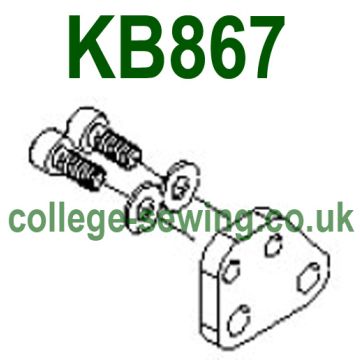 KB867 = N800080003 BRACKET FOR DURKOPP 669,867,868