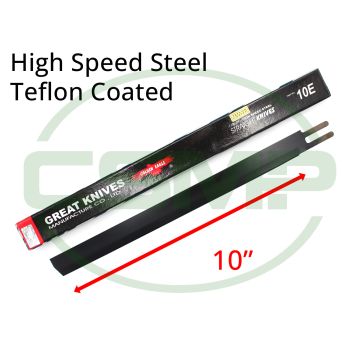KE10STC 10" KNIFE TEFLON COATED HIGH SPEED STEEL