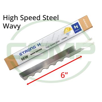 KE6W 6" WAVY KNIFE HIGH SPEED STEEL