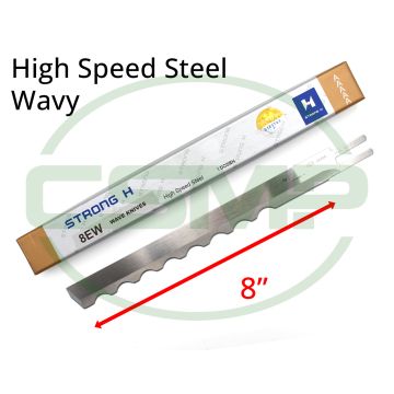 KE8W 8" WAVY KNIFE HIGH SPEED STEEL