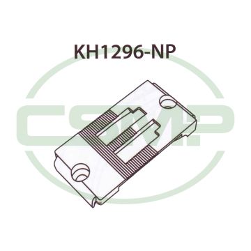 KH1296NPTX6MM NEEDLE PLATE TRIMMER PFAFF 1296