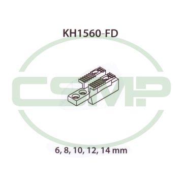 KH1560FD 6MM FEED DOG JUKI LU1560N KH1560FD 6MM FEED DOG JUKI LU1560N