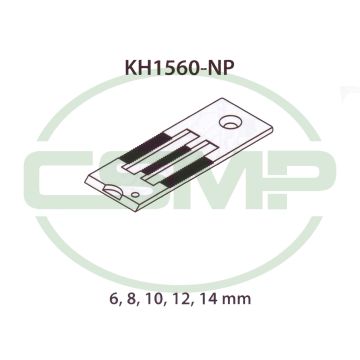 KH1560NP 14MM NEEDLE PLATE JUKI LU1560N KH1560NP 14MM NEEDLE PLATE JUKI LU1560N