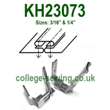 KH23073X3/16 TWIN NEEDLE PLOUGH FOOT