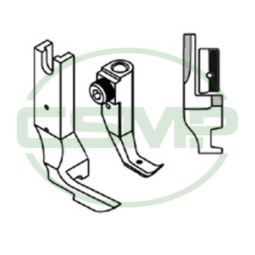 KH269PSLX3 PIPING FOOT SET ADLER 167 INCLUDING INNER AND OUTER FOOT