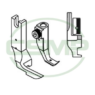 KH269PSLX4 PIPING FOOT SET ADLER 167 INCLUDING INNER AND OUTER FOOT