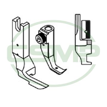 KH269PSLX6 PIPING FOOT SET ADLER 167 INCLUDING INNER AND OUTER FOOT