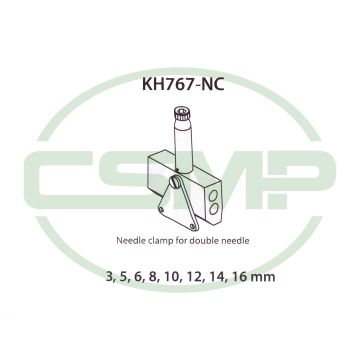 KH767-NC 3MM N/CLAMP DURKOPP 767,768,867,267,269