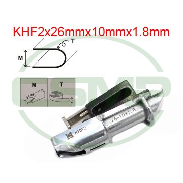 KHF2X26X10 1.8mm RAW EDGE SHELL BINDER