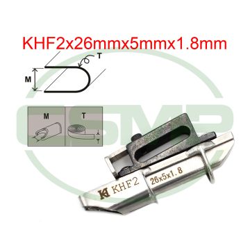 KHF2X26X5 1.8mm RAW EDGE SHELL BINDER