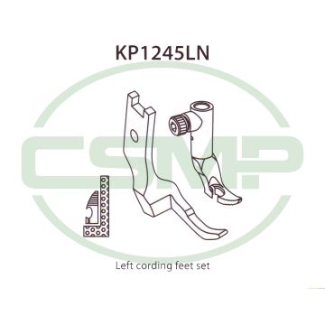 KP1245LN LEFT CORDING FOOT SET PFAFF 1245 INCLUDES INNER AND OUTER FOOT