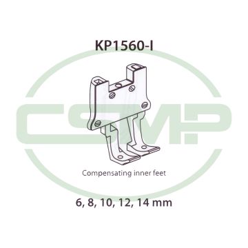 KP1560I 12MM INNER COMPENSATING FOOT JUKI LU1560N