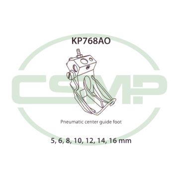 KP768A0 8MM OUTER PNEUMATIC GUIDE FOOT 767,768