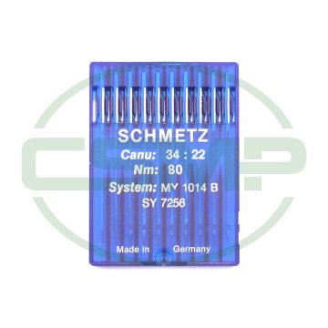 MY1014B SIZE 80 PACK OF 10 NEEDLES SCHMETZ MY1014B SIZE 80 PACK OF 10 NEEDLES SCHMETZ