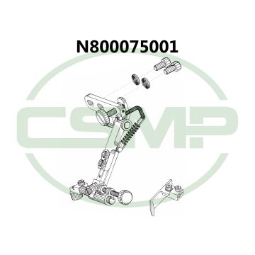 N800075001 DROP GUIDE DURKOPP 267/268 GENUINE