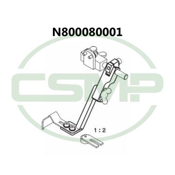N800080001 EDGE GUIDE DURKOPP 669,867,868,869 GENUINE N800080001 EDGE GUIDE DURKOPP 669,867,868,869 GENUINE