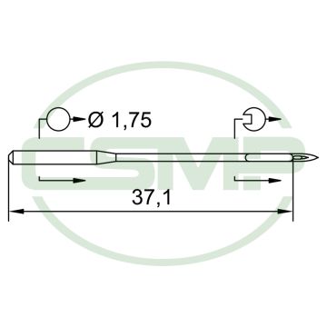 175X1SES SIZE 110 PACK OF 10 NEEDLES SINGER DISCONTINUED 175X1SES SIZE 110 PACK OF 10 NEEDLES SINGER DISCONTINUED