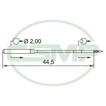 190K SES SIZE 100 PACK OF 10 NEEDLES SCHMETZ DISCONTINUED