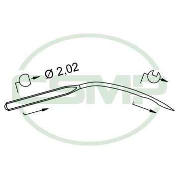 251 SIZE 110 PACK OF 10 NEEDLES BEKA DISCONTINUED